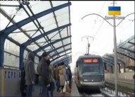 На Борщаговской линии скоростного трамвая начал ходить львовской 
