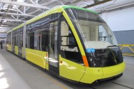 Новый трамвай «Электрон» передан Львову